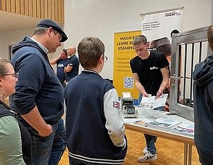 metall+du am "Informationsabend Beruflehre"