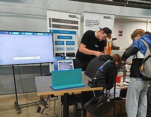 metall+du an der Lehrstellenbörse Langnau